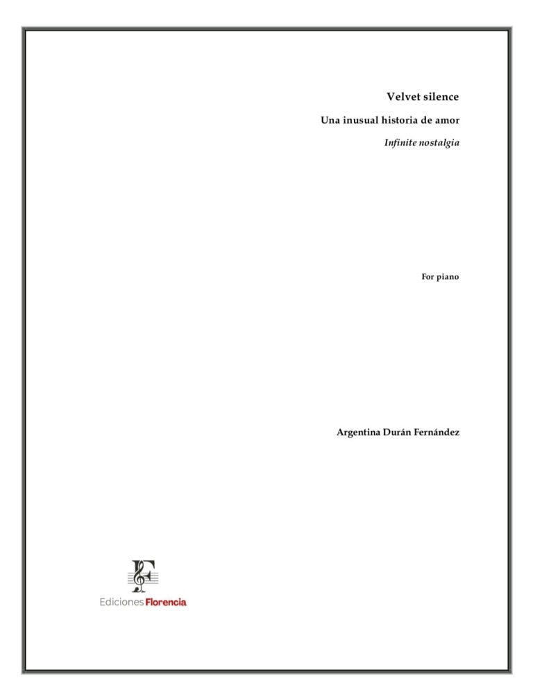 Partitura “Infinite Nostalgia” / Velvet Silence