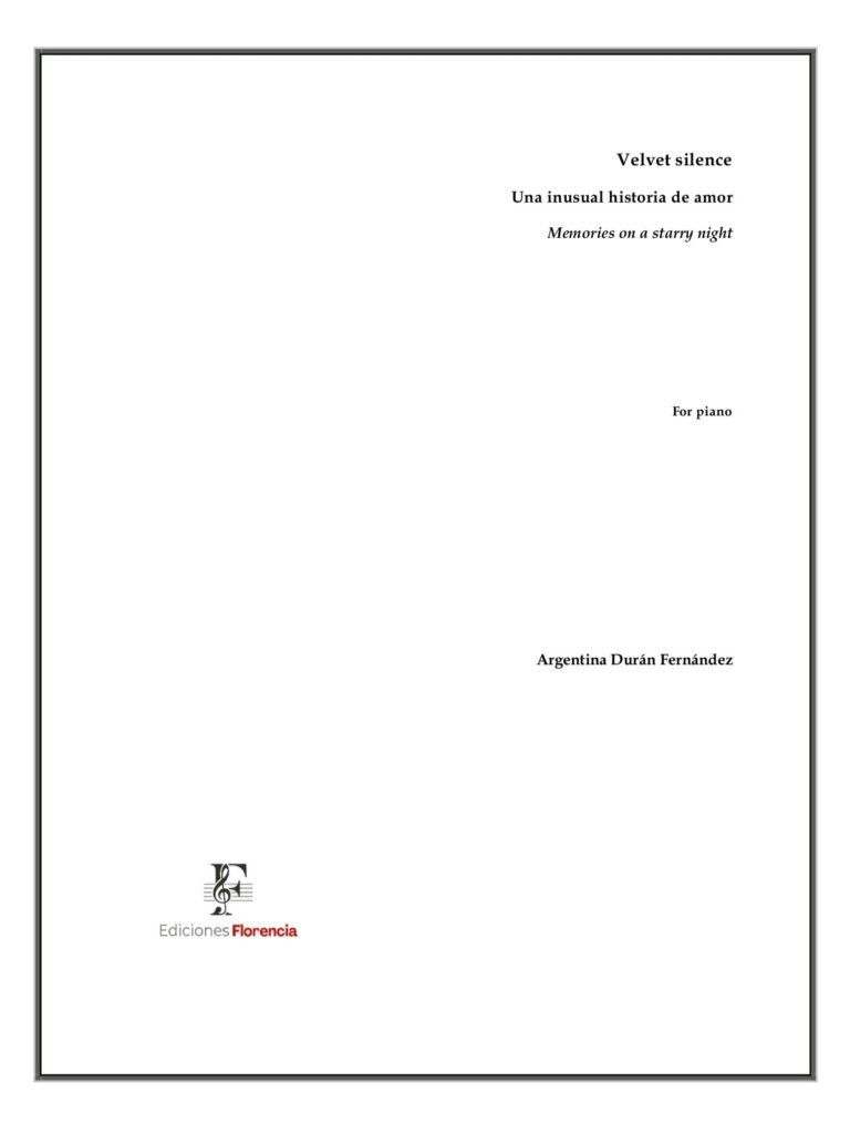 Partitura “Memories on a starry night” / Velvet Silence